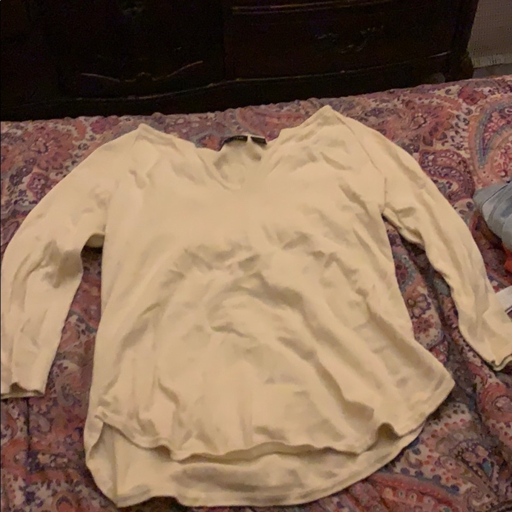 Cream colored Sweater top